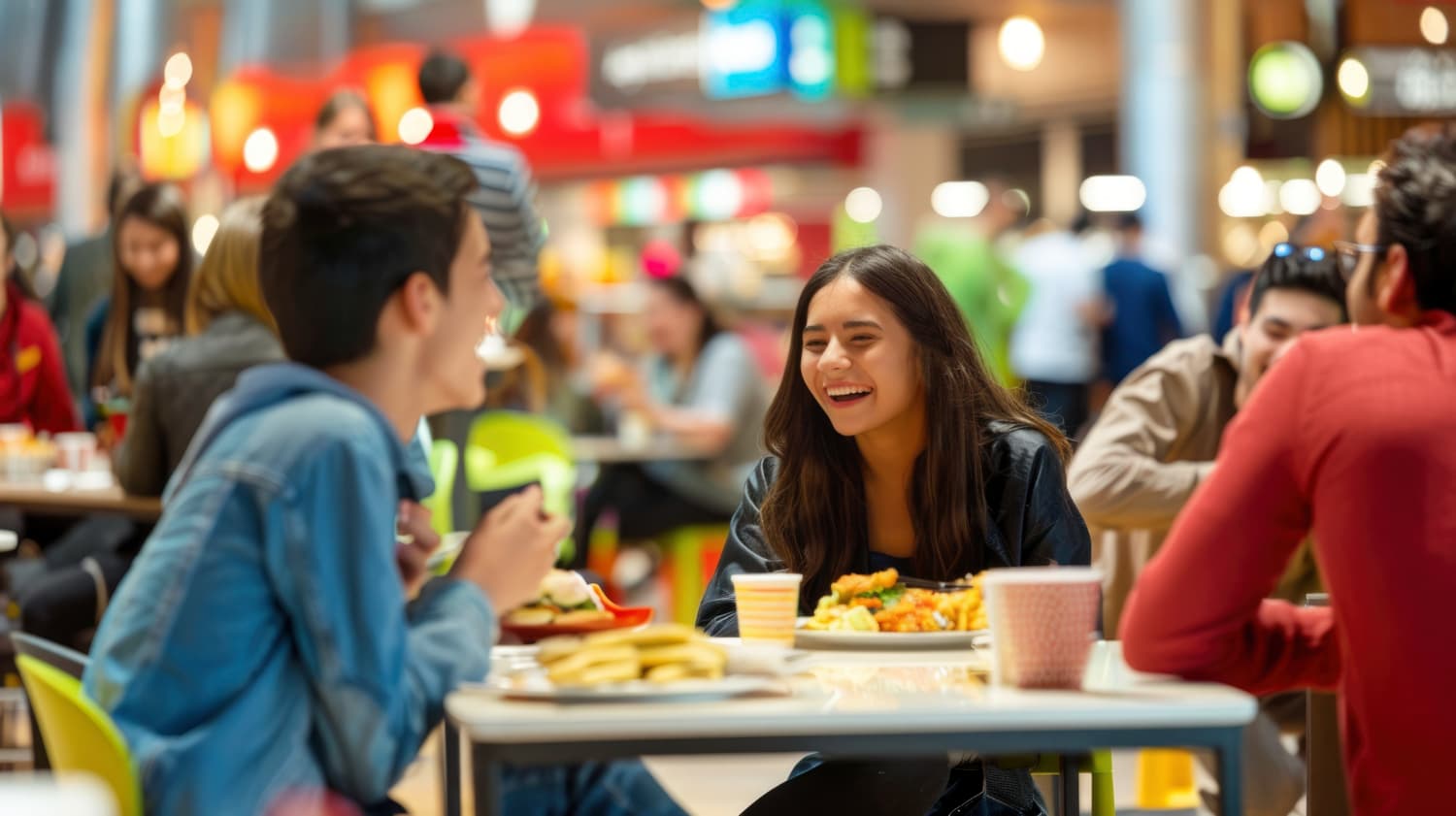 Glacier Point Mall food court